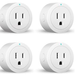 Esicoo 4-pack WiFi smart socket, compatible with Alexa, Echo, and Google home.